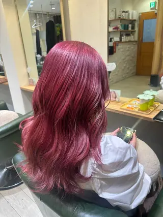 セミロング laffin❁ななみ /パーマスタイルのヘアスタイル