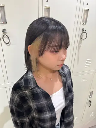 ショート カラー 🎀FACE。暖色 カラー/カスミ🤍のヘアスタイル