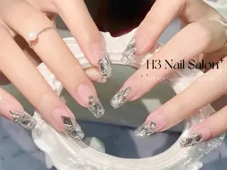 ロング H3 ネイル サロンのネイルデザイン