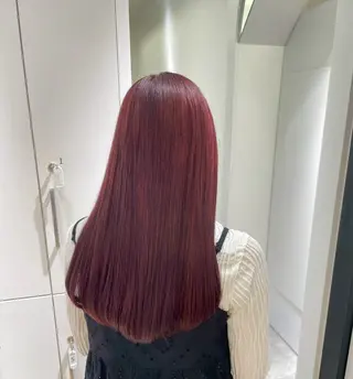 ロング ParveMix 楠本結菜のヘアスタイル