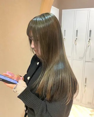 ロング 似合わせ/ベージュ /レイヤー/りほ🤍のヘアスタイル