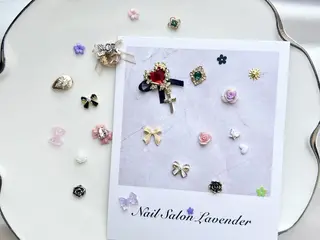 ネイル 佐藤 ニーナ★ラベンダーのネイルデザイン