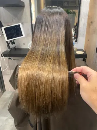 ロング カラー 🟡【美髪専門店】 ✨褒め髪/艶髪🟡のヘアスタイル