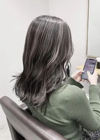 ミディアム カラー 🫧【公式】 Lig.横浜🫧のヘアスタイル