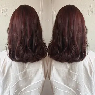 ミディアム あらき ちさとのヘアスタイル