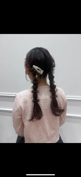 ヘアアレンジ FEERIE 晴海店 荒木優菜のヘアスタイル