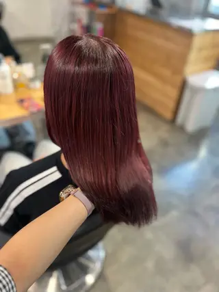 カラー 🥀艶髪/垢抜け/ 暖色ヘア Yuu🥀のヘアスタイル