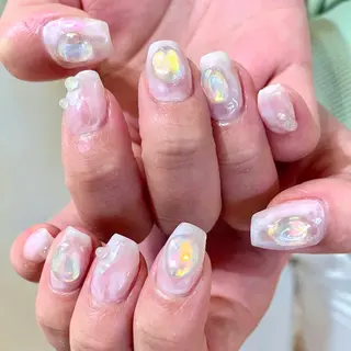 ネイル 新井 ひなののネイルデザイン