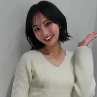 ショート お悩み改善ボブ 顔まわりカット/こうのヘアスタイル