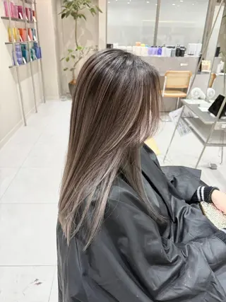 ロング カラー バレイヤージュ/ヘア アレンジ/shionのヘアスタイル