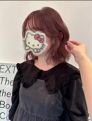 ショート カラー rizu　/ ボブ /ブラウンカラーのヘアスタイル