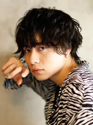 ミディアム メンズ パーマ Wiz木更津店所属・千脇 望美のヘアスタイル