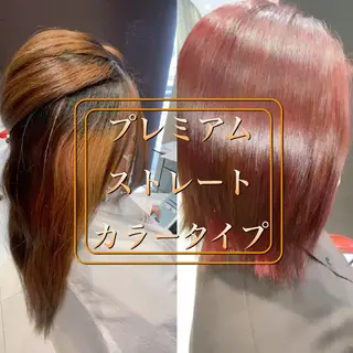 ミディアム 圧倒的美髪ストレート /森　貴大のヘアスタイル