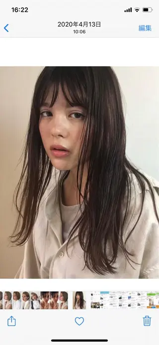 セミロング MIGxLIG所属・けー ボブのヘアスタイル