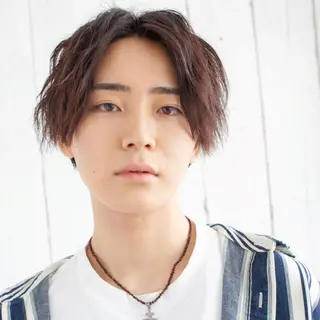 メンズ ショート パーマ Ash 武蔵小杉店のヘアスタイル