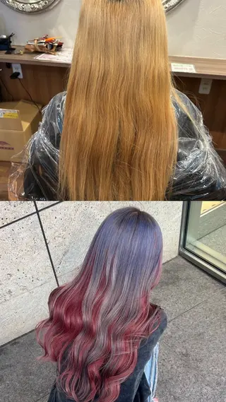 カラー Chocolat阿部野所属・柳樂 純香のヘアスタイル