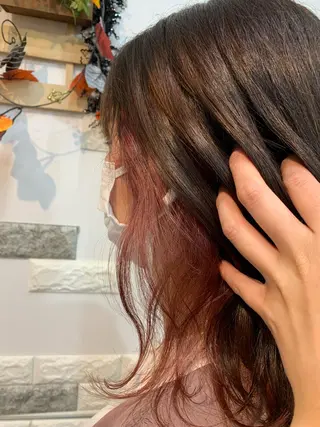 ミディアム 大人女性ぼかし メンズ強化🦙平作のヘアスタイル