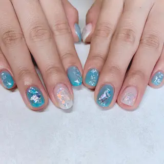 カラー ネイル Cozy_ ilumのネイルデザイン