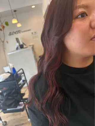 ロング soen by HEADLIGHT 橘通所属・AOI soenのヘアスタイル