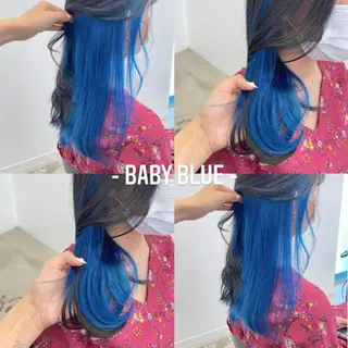 ミディアム カラー ヘアアレンジ GAME 天神所属・レイヤーカット指名 No.1💖マユカのヘアスタイル