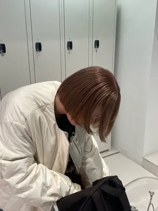 カラー とば みゆうのヘアスタイル