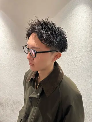 ショート メンズ 溜 一太のヘアスタイル
