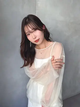 セミロング omocha hair salon所属・大嶋 伸吾のヘアスタイル