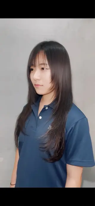 ロング 韓国風レイヤー🎀 北千住 HAOのヘアスタイル