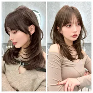 セミロング 藤村 将士のヘアスタイル