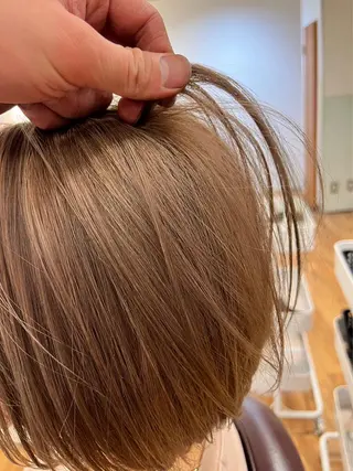 ショート カラー 湘南のパーマ職人 🔥清水琉葵🔥のヘアスタイル