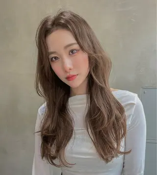 ロング カラー ⚜️ブリーチ× 透明感✨Hayatoのヘアスタイル