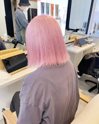 ショート fuka/梅田/ ミルクティーベージュのヘアスタイル