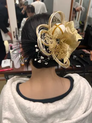 セミロング ヘアアレンジ COMOREVI hair salon所属・KANA🌿透明感/ レイヤーcut🌿のヘアスタイル