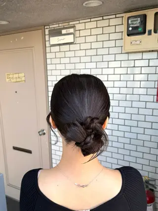 ロング ヘアアレンジ 褒められヘアメイク /‎ボブ女子🐶みおのその他イメージ