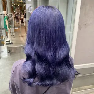 ミディアム カラー ヘアアレンジ 原宿🫧失敗しない初 ブリーチ🫧のヘアスタイル