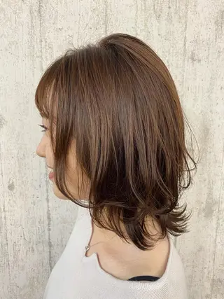 ミディアム 【店長】ショート 似合わせ🦩相羽里美のヘアスタイル