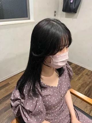 ロング カラー Rounds by LIEN 錦糸町所属・ナチュラルカラー 錦糸町【三橋衿奈】のヘアスタイル