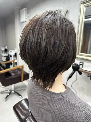 ショート カラー Lien 深井店のヘアスタイル