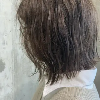 ミディアム C’LD hair produce /シールドヘア所属・モテ髪/ボブ/ショー ト/アダチフウトのヘアスタイル