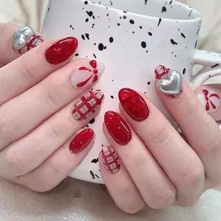 ネイル 長いだし/スカルプ/ パラシェルN.oneのネイルデザイン