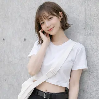 ショート カラー 一ノ瀬 暁のヘアスタイル