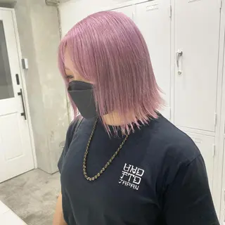 ショート カラー ヘアアレンジ ササキカズマ〻透明感 〻色落ち〻赤み消しのヘアスタイル