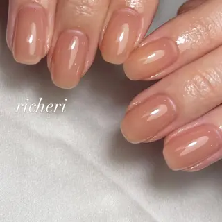 ミディアム ネイル richeri beautyのネイルデザイン