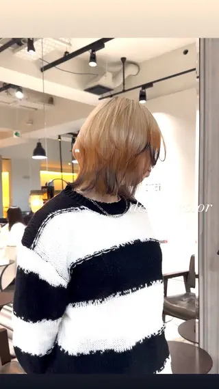 ショート カラー 💜ハイトーン💛 マジカルかいちゃんのヘアスタイル
