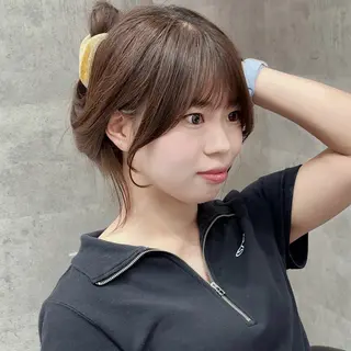 ロング 新宿/韓国メンズ RIKUパーマのヘアスタイル