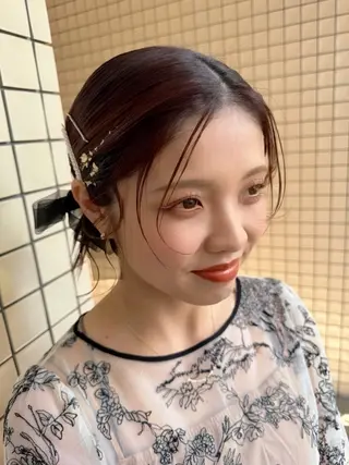 ヘアアレンジ PLUS縁所属・ヘアメイク10年から 美容師💄Anriのヘアスタイル