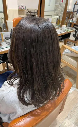 セミロング 松島 涼花のヘアスタイル
