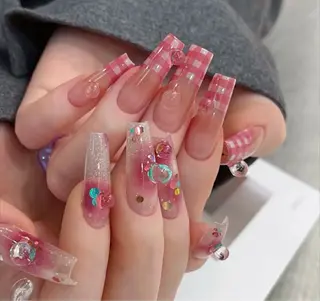 ネイル 長さだし専門店 M2　rikaのネイルデザイン