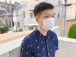 ショート メンズ タカハシ ハヤトのヘアスタイル