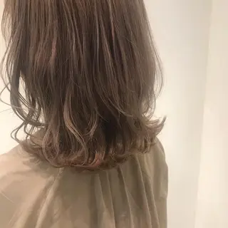セミロング 💎【髪質改善カラー 艶髪×縮毛矯正】💎のヘアスタイル